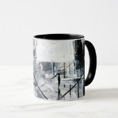 Abstrakte Umhüllungen 10 Tasse (VorderseiteRechts)