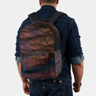 Abstrakte Umhüllungen 14 Bedruckter Rucksack