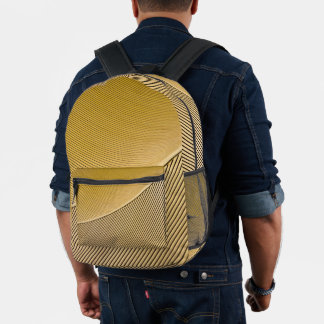 Abstrakte Umhüllungen 14 Bedruckter Rucksack