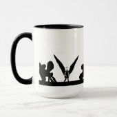 Abstrakte und Engels-Tasse Tasse (Links)