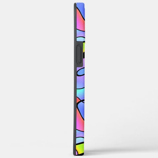 Abstrakte und helle Farben Case-Mate iPhone Hülle (Rückseite / Rechts)