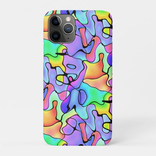 Abstrakte und helle Farben Case-Mate iPhone Hülle (Rückseite)