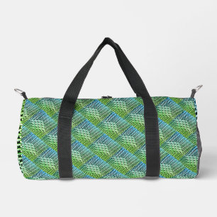 Abstrakte und interessante graue, fotografierte Fl Duffle Bag