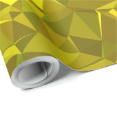 Abstrakte und moderne geometrische Designs - Goldr Geschenkpapier (Rolleneckpunkt)