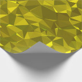 Abstrakte und moderne geometrische Designs - Goldr Geschenkpapier (Ecke)