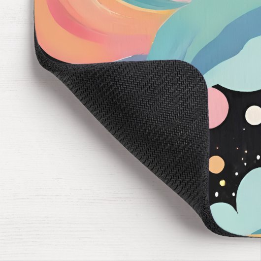 Abstrakte und moderne Kunst Mousepad (Ecke)