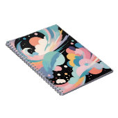 Abstrakte und moderne Kunst Notizblock (Rechte Seite)