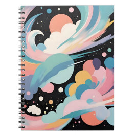 Abstrakte und moderne Kunst Notizblock