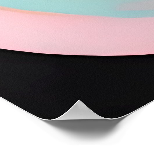 Abstrakte und moderne Kunst Poster (Ecke)