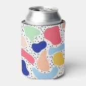 Abstrakte und moderne niedliche Kinderformen Dosenkühler (Kanne Vorderseite)