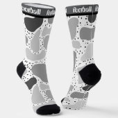 Abstrakte und moderne niedliche Kinderformen Socken (Gewinkelt)