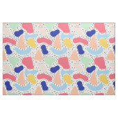 Abstrakte und moderne niedliche Kinderformen Stoff (Fat Quarter (45,7 x 55,9 cm))