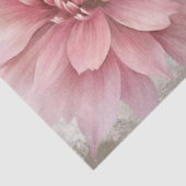 Abstrakte Uni bedrückte Florals Decoupage Seidenpapier (Ausschnitt)