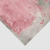 Abstrakte Uni bedrückte Florals Decoupage Seidenpapier (Ausschnitt)