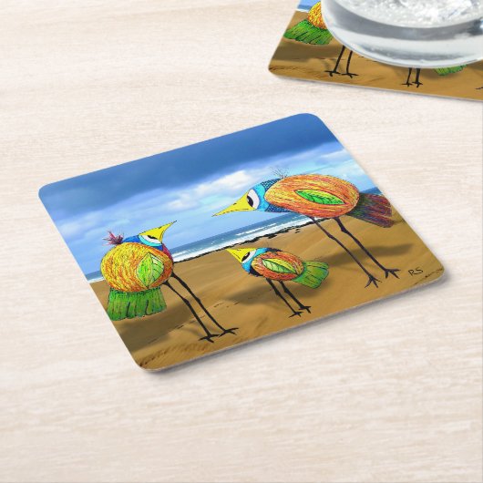 Abstrakte Untersetzer (angewinkelt)