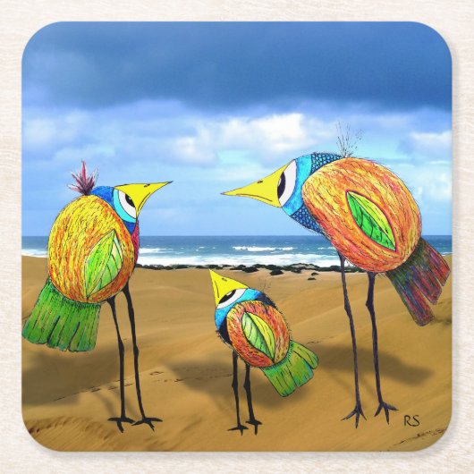 Abstrakte Untersetzer (Vorderseite)