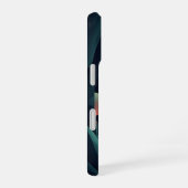 Abstrakte Unterwasserhöhle iPhone 16 Hülle (Rechte Seite)