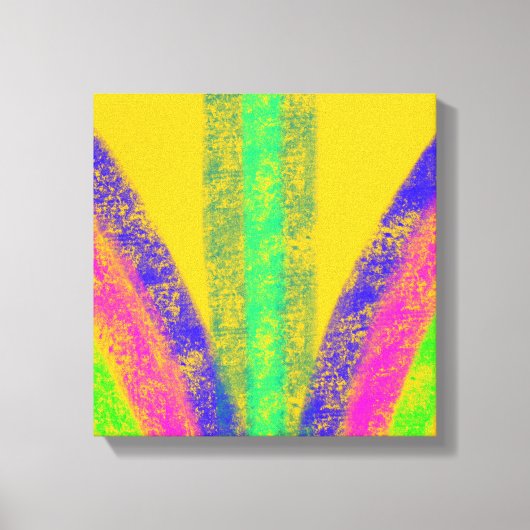 Abstrakte ursprüngliche Kunst Leinwanddruck (Vorderseite)