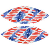 Abstrakte US-Flagge - Fußball Football (Paneele)