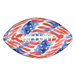Abstrakte US-Flagge - Fußball Football