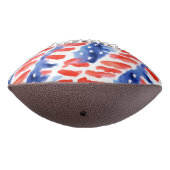 Abstrakte US-Flagge - Fußball Football (Gedreht 270)