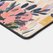 Abstrakte Vase Vase Kunst-Design in warmen Pastell Schreibtischunterlage (Ecke)