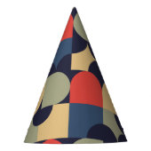 Abstrakte Vector Art Partyhütchen (Vorderseite)