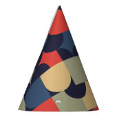 Abstrakte Vector Art Partyhütchen (Links)