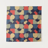 Abstrakte Vector Art Wandteppich (Vorderseite)