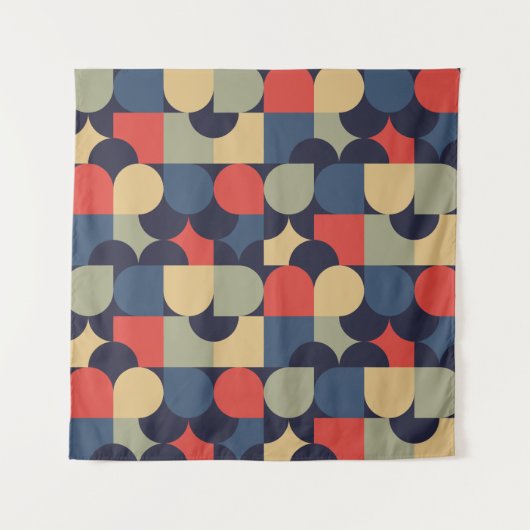 Abstrakte Vector Art Wandteppich (Vorderseite)