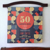 Abstrakte Vector Art Wandteppich