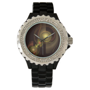 Abstrakte Verbindung Armbanduhr