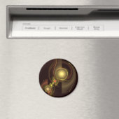 Abstrakte Verbindung Art Round Magnet (In Situ (Geschirrspüler))