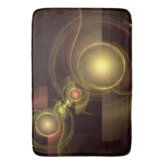 Abstrakte Verbindung Badematte (Vorderseite Vertikal)