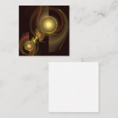 Abstrakte Verbindung Begleitkarte (Vorne/Hinten)