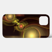 Abstrakte Verbindung Case-Mate iPhone Hülle (Rückseite (Horizontal))
