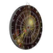 Abstrakte Verbindung Dartscheibe (Vorderseite Links)