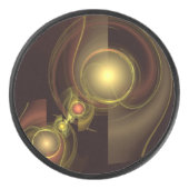 Abstrakte Verbindung Eishockey Puck (Vorderseite)