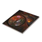 Abstrakte Verbindung Fliese (Seite)