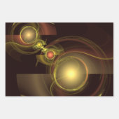 Abstrakte Verbindung Geschenkpapier Set (Vorderseite)