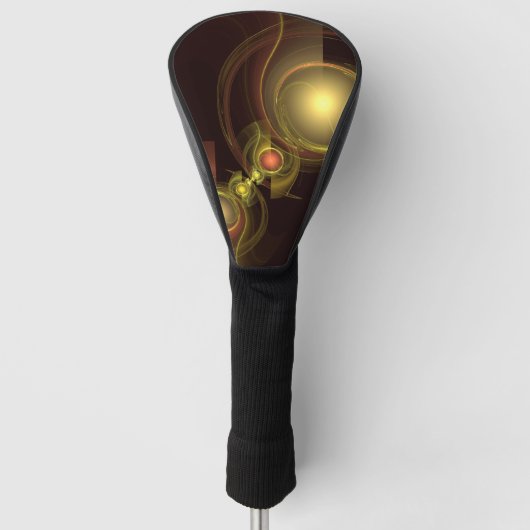 Abstrakte Verbindung Golf Headcover (Vorderseite)
