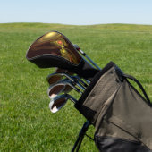 Abstrakte Verbindung Golf Headcover (In SItu)