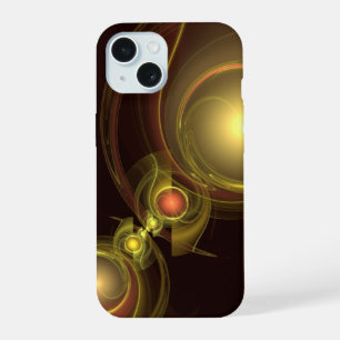 Abstrakte Verbindung iPhone 15 Hülle