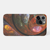 Abstrakte Verbindung iPhone Hülle (Rückseite (Horizontal))