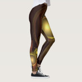 Abstrakte Verbindung Leggings (Rechts)