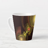 Abstrakte Verbindung Milchtasse (Linke Ecke)