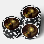 Abstrakte Verbindung Pokerchips (Stapel)