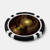 Abstrakte Verbindung Pokerchips (Einzeln)