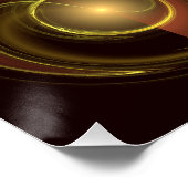 Abstrakte Verbindung Poster (Ecke)