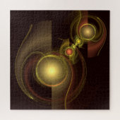 Abstrakte Verbindung Puzzle (Horizontal)